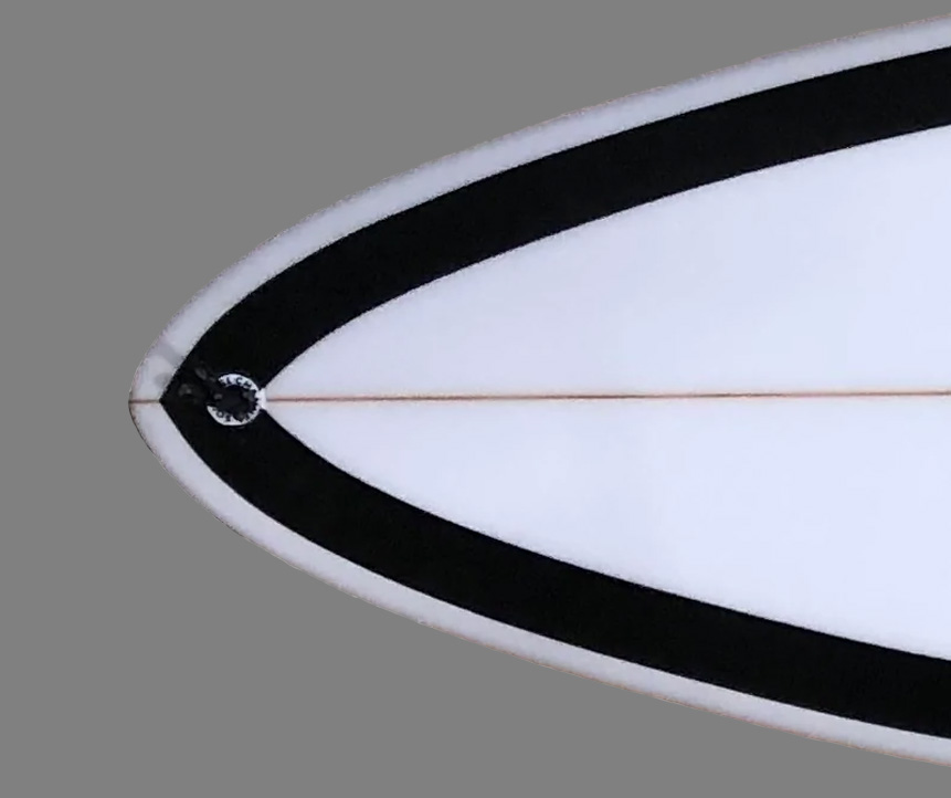 Pin Surfboard Tail
