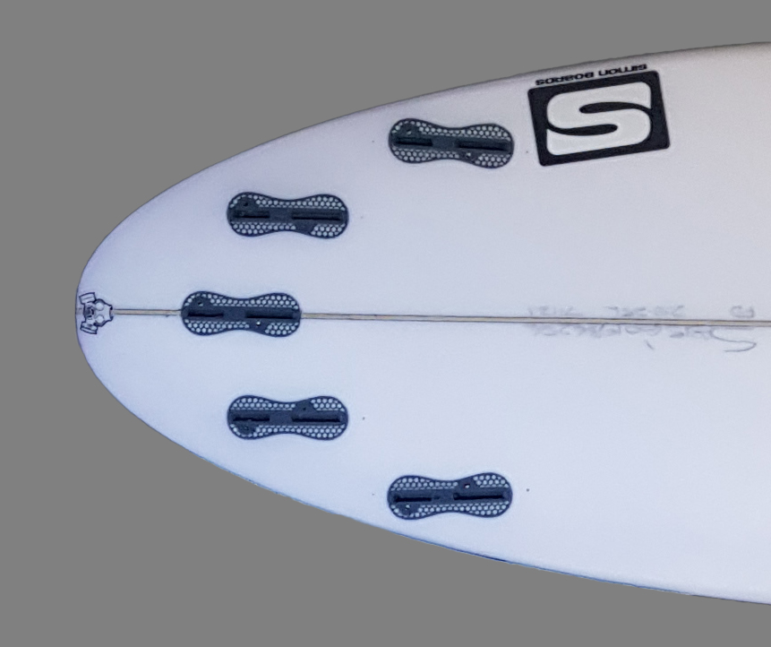 Round Surfboard Tail