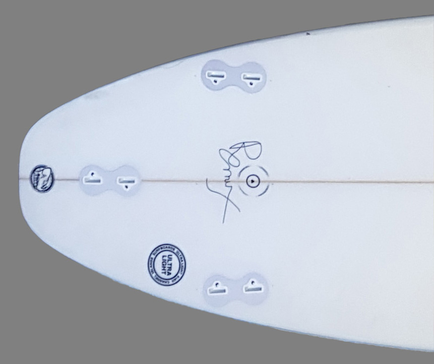 Rounded Square Squash Surfboard Tail