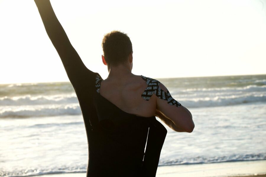 Sore shoulders can be a curse for surfers